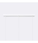 Pendant lamps on a strip - Sollux BRINA 3L pendant lamp white SL.1333 - product 6