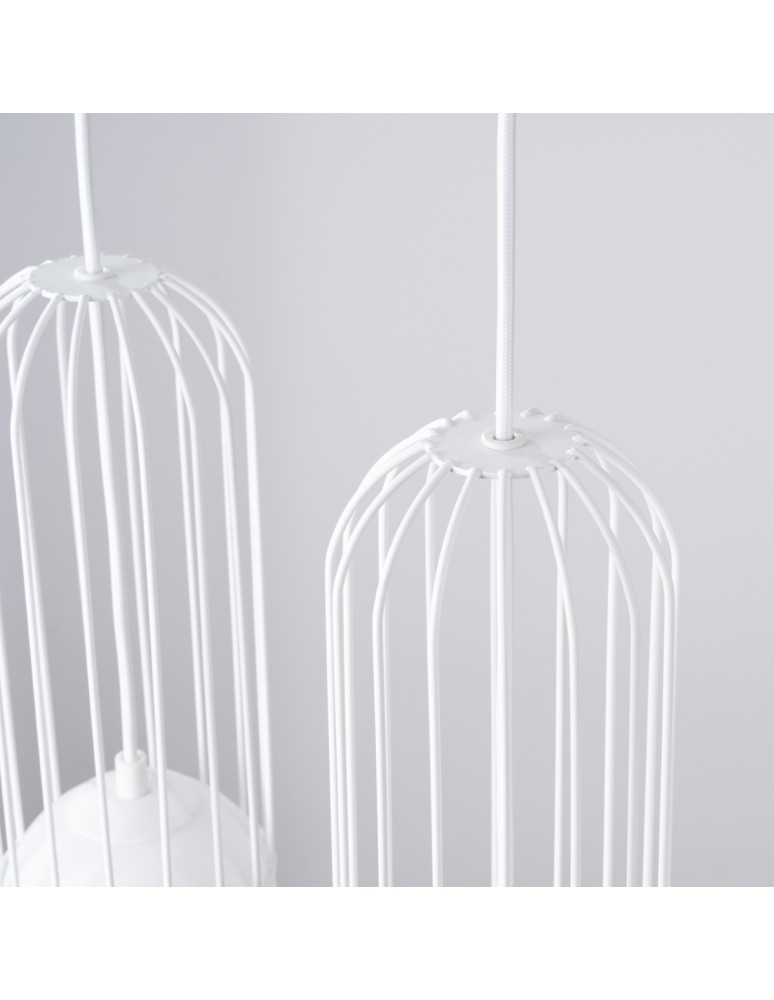 Pendant lamps on a strip - Sollux BRINA 3L pendant lamp white SL.1333 - product kolory-swiatla.pl 10
