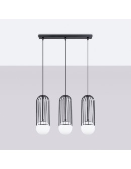 Sollux Lampa wisząca BRINA 3L czarna SL.1334 - produkt 2