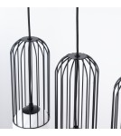 Pendant lamps on a strip - Sollux BRINA 3L pendant lamp black SL.1334 - product 8