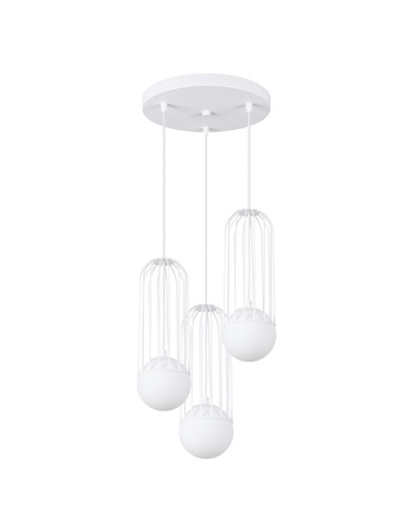 Sollux BRINA 3P pendant lamp white SL.1335