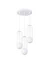 Sollux Lampa wisząca BRINA 3P biała SL.1335