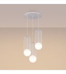Pendant lamps - Sollux BRINA 3P pendant lamp white SL.1335 - product 3