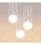 Pendant lamps - Sollux BRINA 3P pendant lamp white SL.1335 - product 5