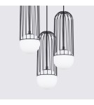 Pendant lamps - Sollux BRINA 3P pendant lamp black SL.1336 - product 4