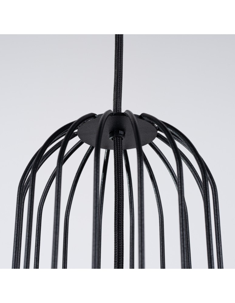 Pendant lamps - Sollux BRINA 3P pendant lamp black SL.1336 - product kolory-swiatla.pl 7
