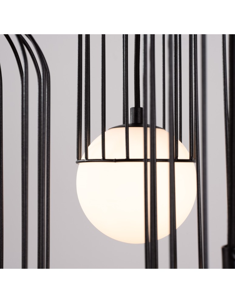 Pendant lamps - Sollux BRINA 3P pendant lamp black SL.1336 - product kolory-swiatla.pl 10