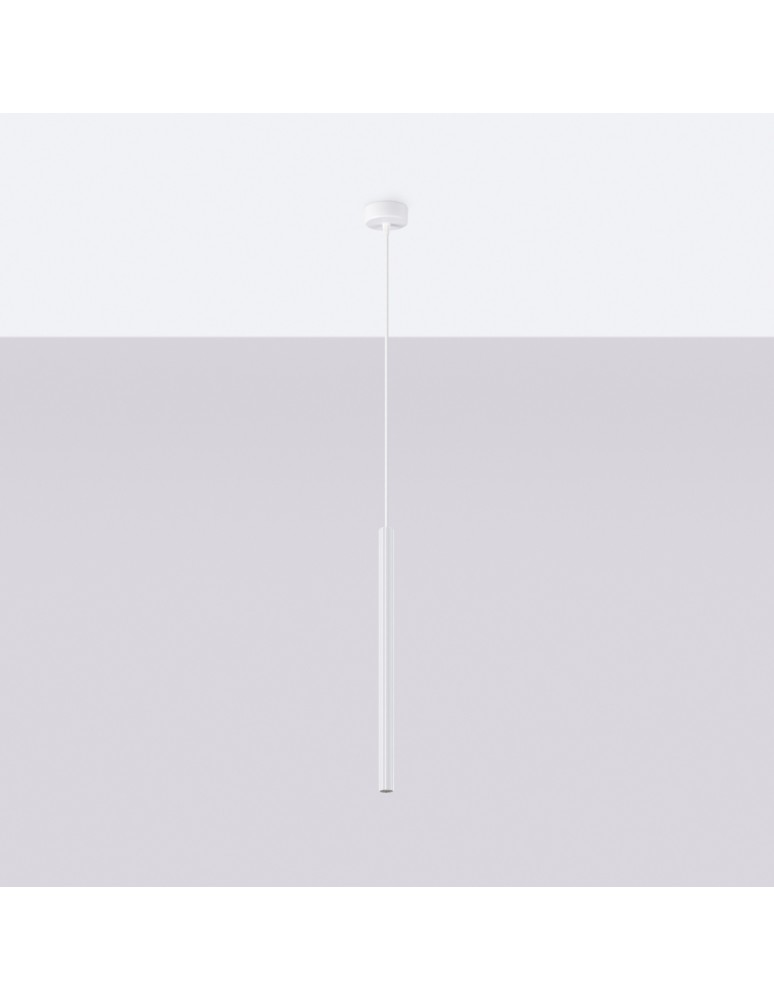 Pendant lamps - Sollux ARCHE 1 pendant lamp white SL.1337 - product kolory-swiatla.pl 2