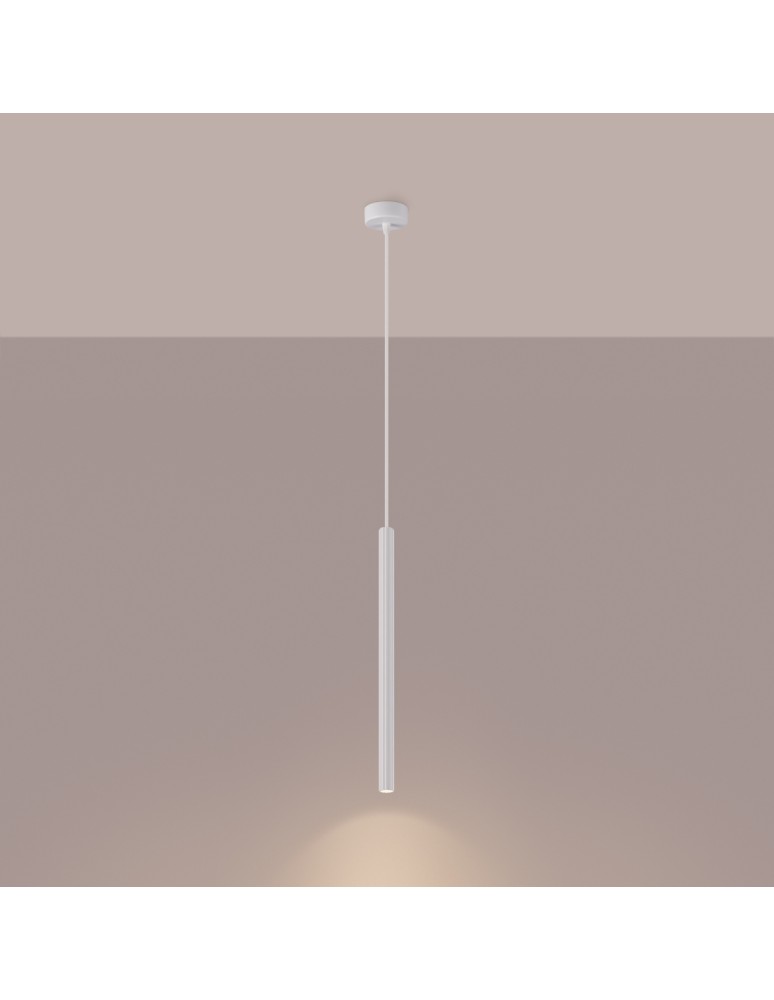 Pendant lamps - Sollux ARCHE 1 pendant lamp white SL.1337 - product kolory-swiatla.pl 3