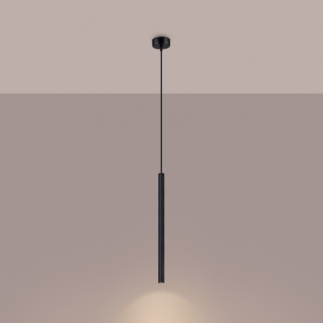 Sollux Lampa wisząca ARCHE 1 czarna SL.1338