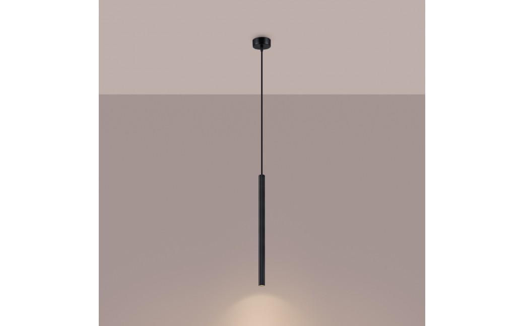 Sollux Lampa wisząca ARCHE 1 czarna SL.1338