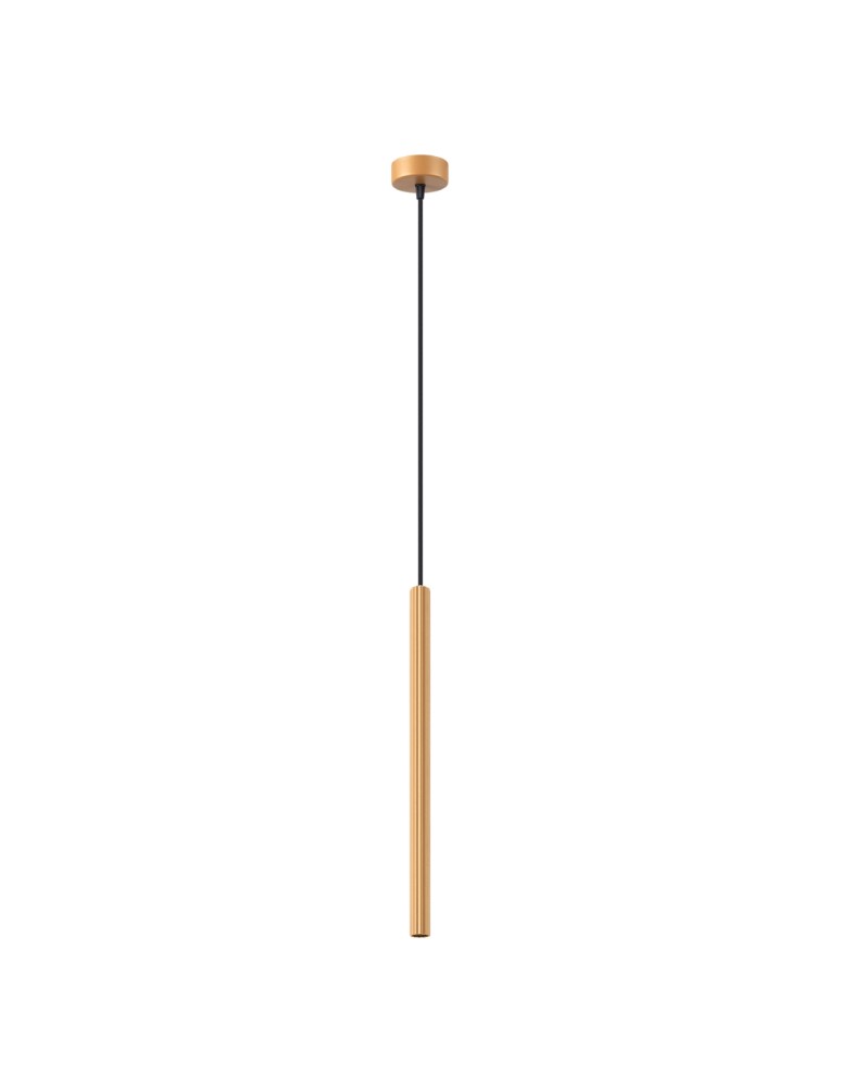 Pendant lamps - Sollux ARCHE 1 gold pendant lamp SL.1339 - product kolory-swiatla.pl 1