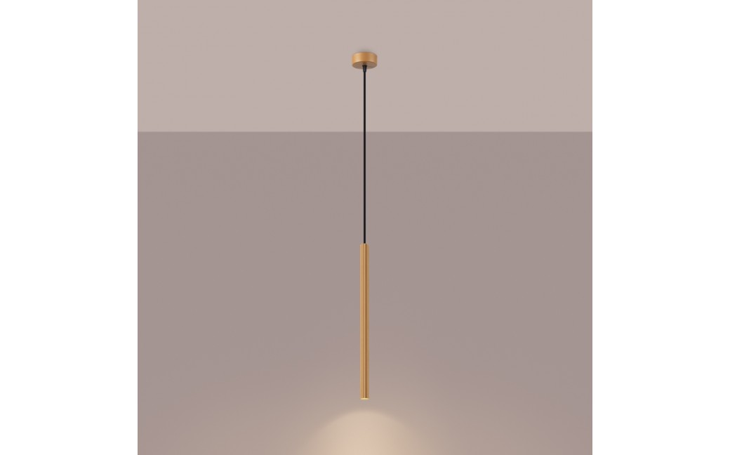 Sollux Lampa wisząca ARCHE 1 złota SL.1339