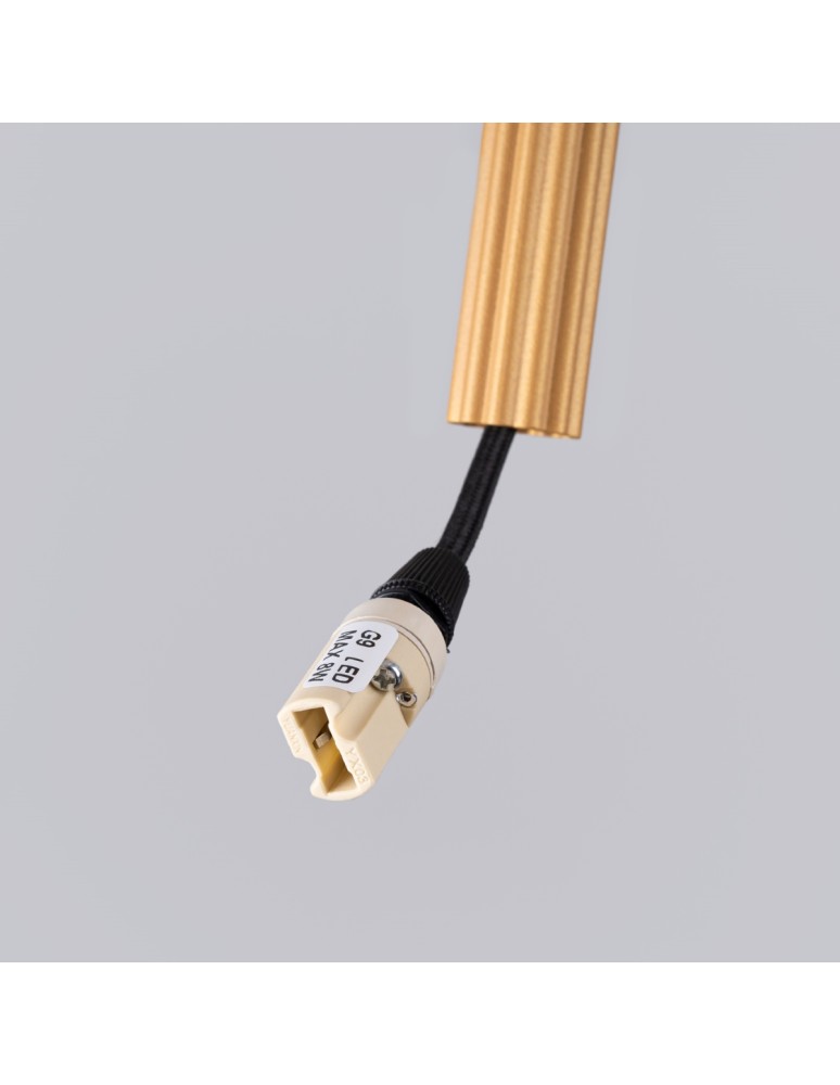 Pendant lamps - Sollux ARCHE 1 gold pendant lamp SL.1339 - product kolory-swiatla.pl 9