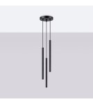 Pendant lamps - Sollux ARCHE 3P pendant lamp black SL.1341 - product 2