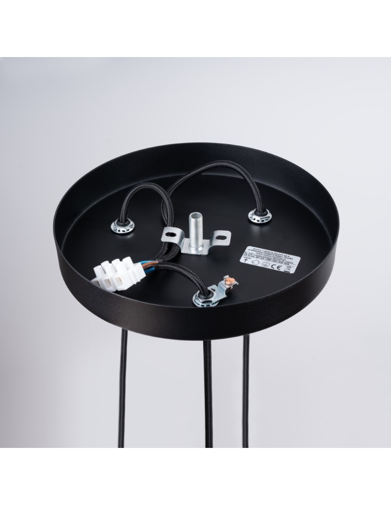 Pendant lamps - Sollux ARCHE 3P pendant lamp black SL.1341 - product kolory-swiatla.pl 4