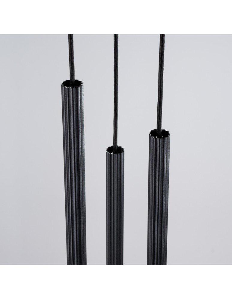 Pendant lamps - Sollux ARCHE 3P pendant lamp black SL.1341 - product kolory-swiatla.pl 6