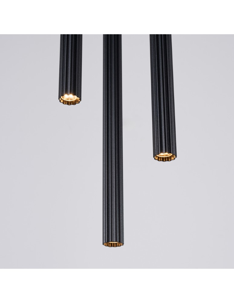 Pendant lamps - Sollux ARCHE 3P pendant lamp black SL.1341 - product kolory-swiatla.pl 9