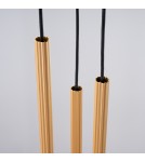 Pendant lamps - Sollux ARCHE 3P gold pendant lamp SL.1342 - product 6