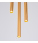 Pendant lamps - Sollux ARCHE 3P gold pendant lamp SL.1342 - product 9