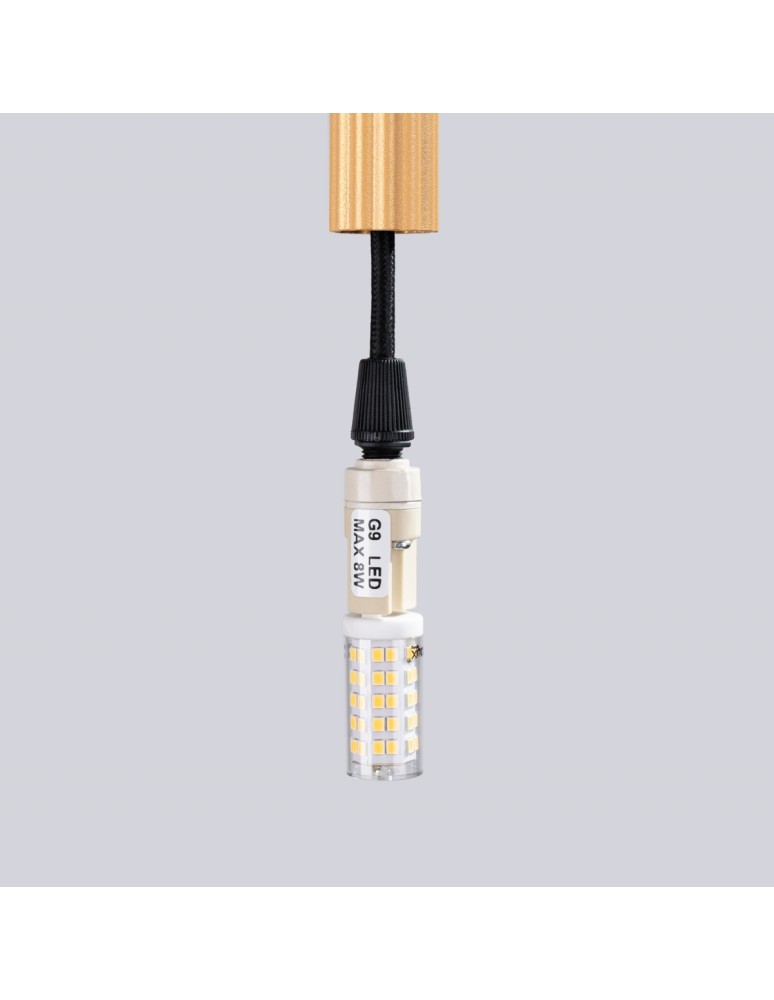 Pendant lamps - Sollux ARCHE 3P gold pendant lamp SL.1342 - product kolory-swiatla.pl 11