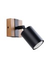 Sollux Wall lamp FAGER 1 black SL.1343