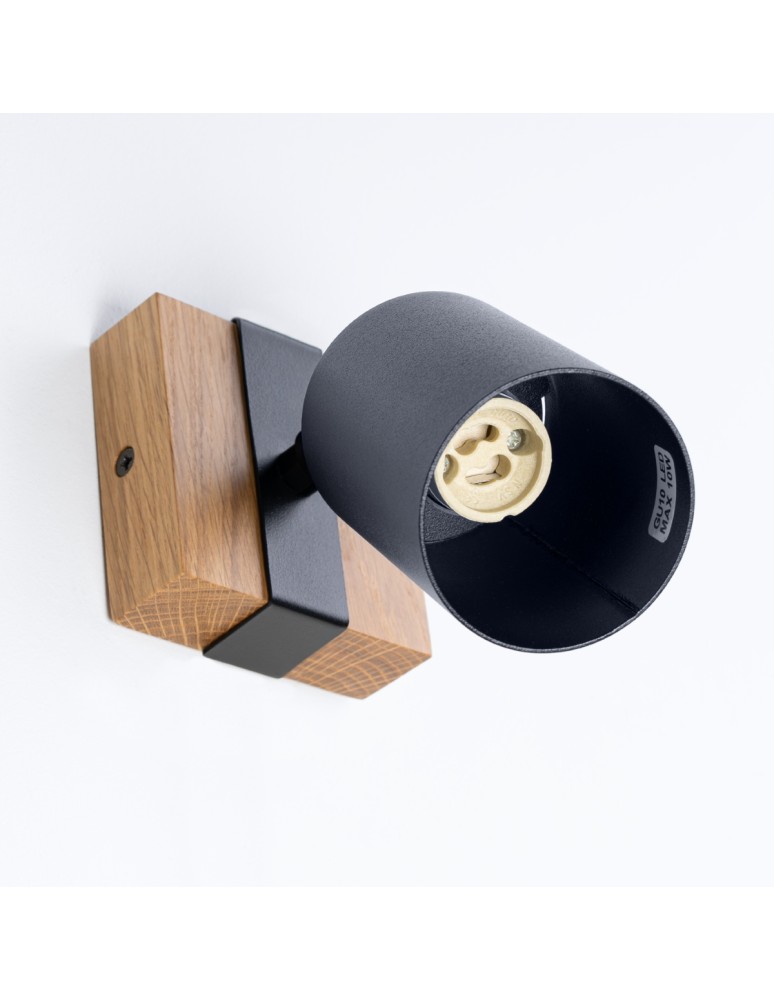 Wall lamps - Sollux Wall lamp FAGER 1 black SL.1343 - product kolory-swiatla.pl 6