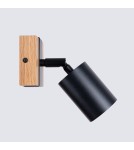 Wall lamps - Sollux Wall lamp FAGER 1 black SL.1343 - product 7