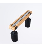 Adjustable ceiling lamps - spots - Sollux Plafond FAGER 2 black SL.1344 - product 4