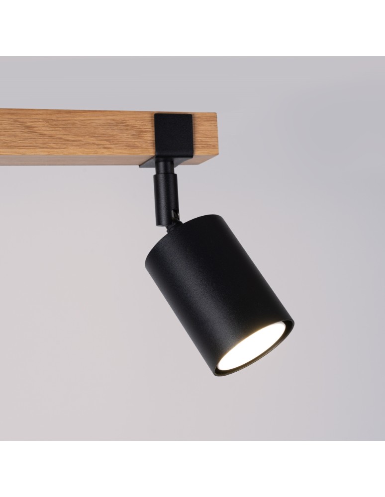 Adjustable ceiling lamps - spots - Sollux Plafond FAGER 2 black SL.1344 - product kolory-swiatla.pl 8