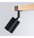 Adjustable ceiling lamps - spots - Sollux Plafond FAGER 2 black SL.1344 - product 9