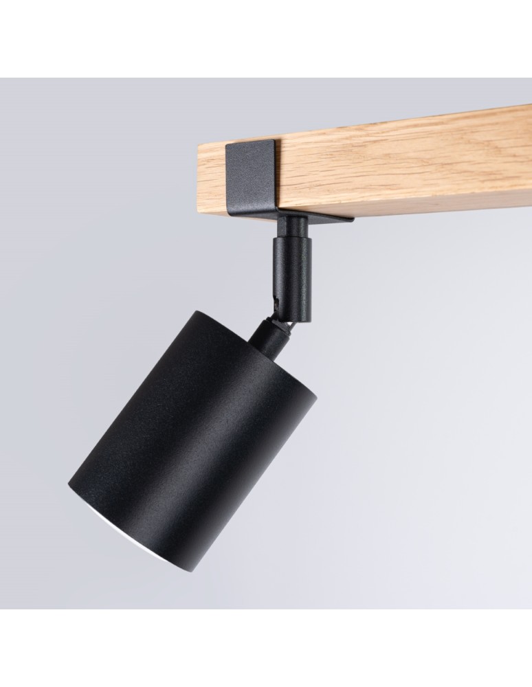 Adjustable ceiling lamps - spots - Sollux Plafond FAGER 2 black SL.1344 - product kolory-swiatla.pl 9