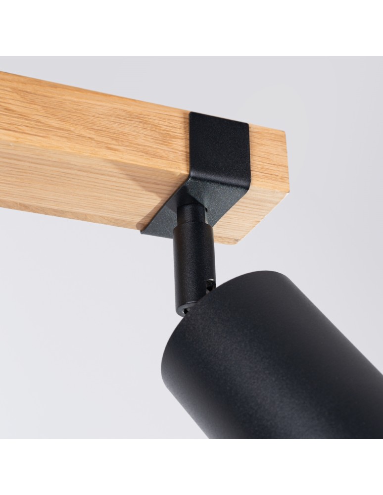 Adjustable ceiling lamps - spots - Sollux Plafond FAGER 2 black SL.1344 - product kolory-swiatla.pl 10