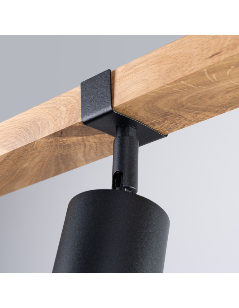 Adjustable ceiling lamps - spots - Sollux Plafond FAGER 3 black SL.1345 - product kolory-swiatla.pl 6