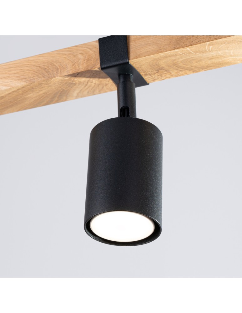Adjustable ceiling lamps - spots - Sollux Plafond FAGER 3 black SL.1345 - product kolory-swiatla.pl 7
