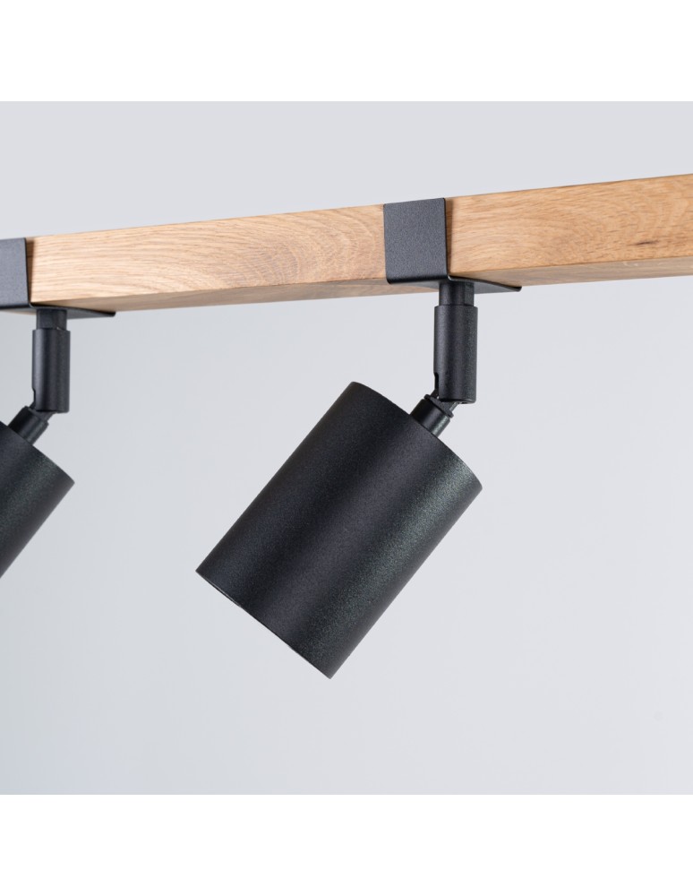 Adjustable ceiling lamps - spots - Sollux Plafond FAGER 3 black SL.1345 - product kolory-swiatla.pl 8