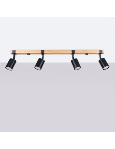 Sollux Plafon FAGER 4L czarny SL.1346 - produkt 2