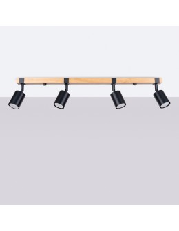 Sollux Plafon FAGER 4L czarny SL.1346 - produkt 2