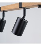 Adjustable ceiling lamps - spots - Sollux Plafond FAGER 4L black SL.1346 - product 5