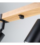 Adjustable ceiling lamps - spots - Sollux Plafond FAGER 4L black SL.1346 - product 6