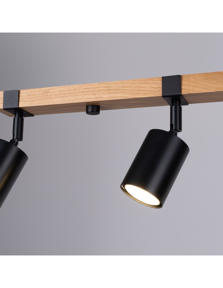 Adjustable ceiling lamps - spots - Sollux Plafond FAGER 4L black SL.1346 - product kolory-swiatla.pl 7