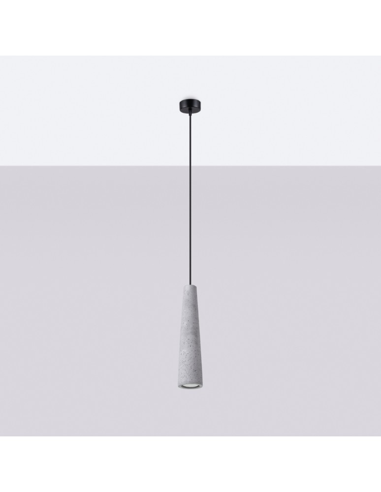 Pendant lamps - Sollux ELECTRA concrete pendant lamp SL.1347 - product kolory-swiatla.pl 2