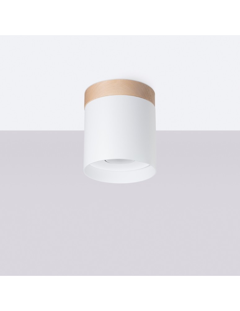 Round ceiling luminaires - Sollux Plafond RIF white SL.1348 - product kolory-swiatla.pl 2
