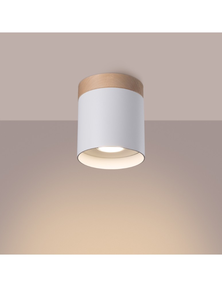 Round ceiling luminaires - Sollux Plafond RIF white SL.1348 - product kolory-swiatla.pl 3