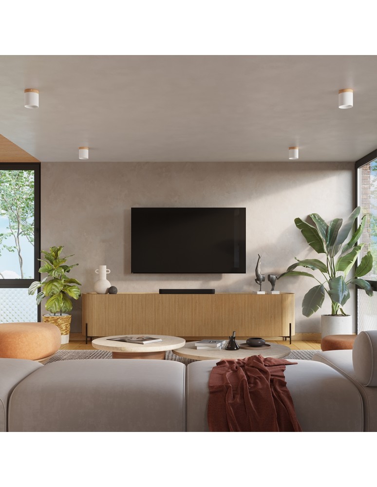 Round ceiling luminaires - Sollux Plafond RIF white SL.1348 - product kolory-swiatla.pl 11