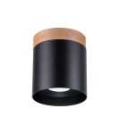 Round ceiling luminaires - Sollux Plafond RIF black SL.1349 - product 1