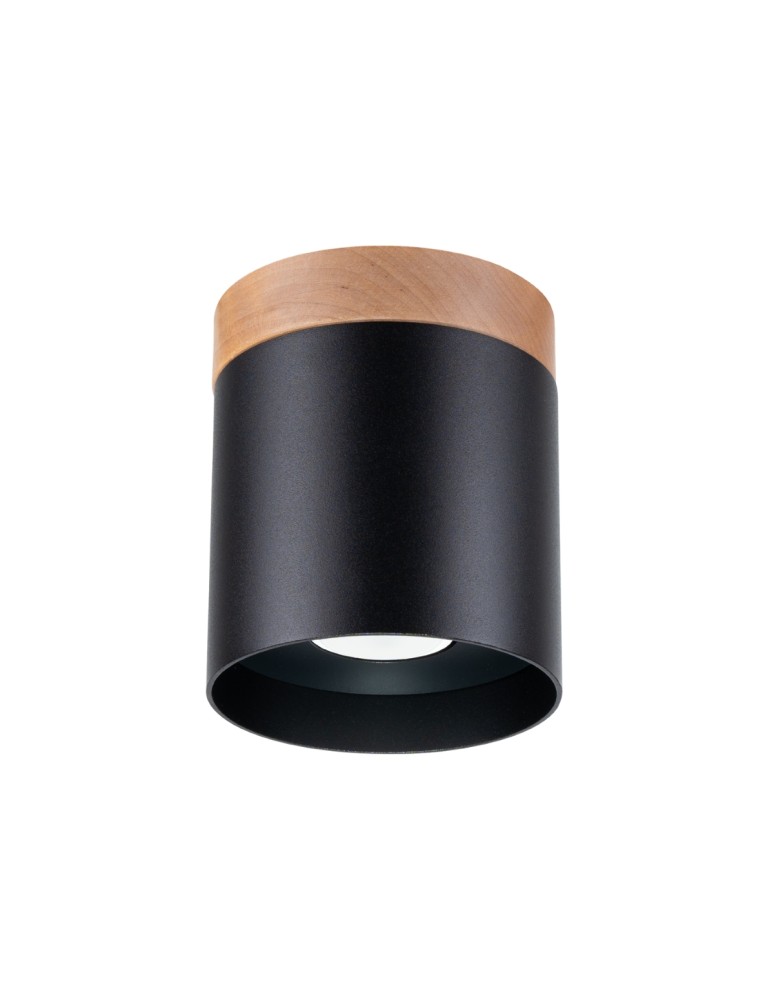 Round ceiling luminaires - Sollux Plafond RIF black SL.1349 - product kolory-swiatla.pl 1