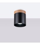Round ceiling luminaires - Sollux Plafond RIF black SL.1349 - product 2