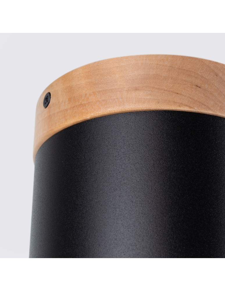 Round ceiling luminaires - Sollux Plafond RIF black SL.1349 - product kolory-swiatla.pl 8