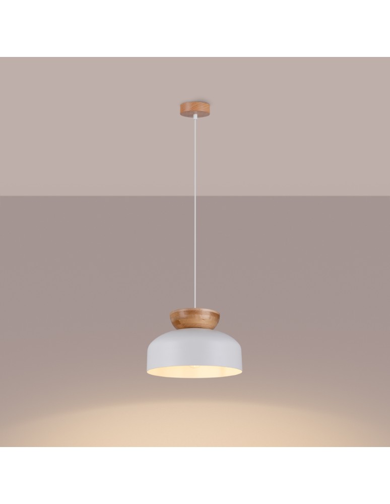 Pendant lamps - Sollux MARION pendant lamp white SL.1350 - product kolory-swiatla.pl 3